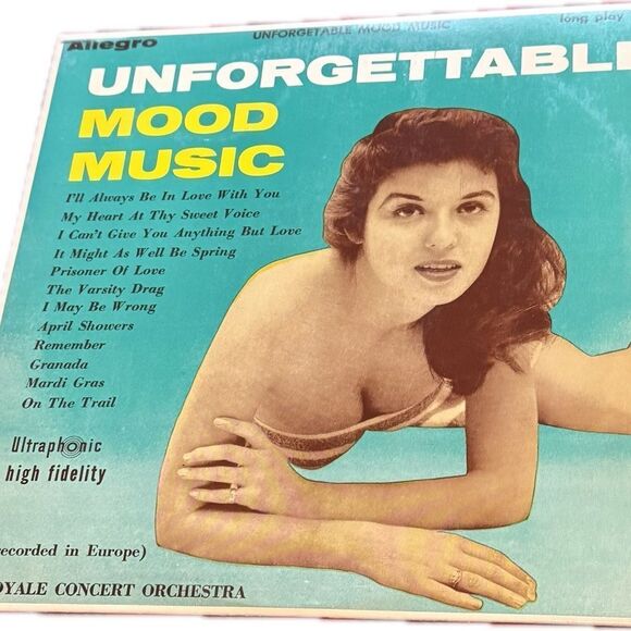 Unforgettable Mood Music Vinyl Record - Picture 1 of 2